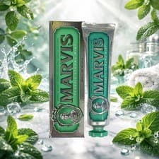 Image of Marvis Classic Strong Mint Luxury Toothpaste 85ml Luxury Fresh Mint