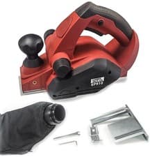 Image of Electric Hand Planer 240v 82mm with Twin Blades Fence & Dust Bag by Lumberjack