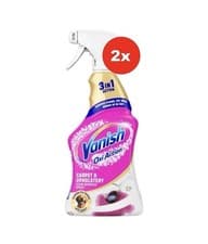 Image of 2 x Vanish Gold Oxi Action Carpet Cleaner & Odour Stain Remover Spray 500ml