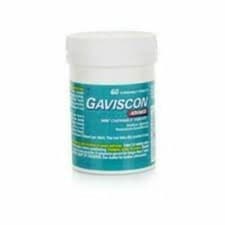 Image of Gaviscon Advance Chewable Peppermint Tablets (60)