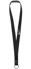 Image of Nike Lanyard Essential Neck Keyring Black Unisex One Size 100% Genuine New