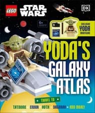 Image of Lego Star Wars Yoda's Galaxy Atlas by Simon Hugo (English) Hardcover Book