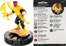 Image of DC Heroclix - Batman Team-Up - SINESTRO #046 Super Rare SR