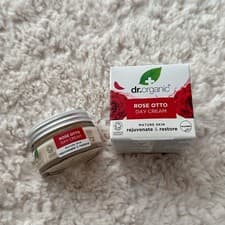 Image of Dr Organic Rose Otto Lightweight Day Cream 50ml full size NEW Smooth & Firm
