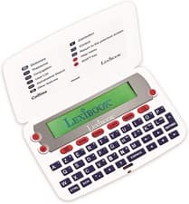 Image of LEXIBOOK Collins English Electronic Dictionary Spellchecker Thesaurus Blue/White