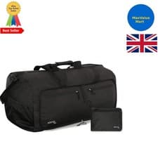 Image of Lightweight 90L Duffle Bag - Stylish, Foldable & Perfect for Travel & Adventure