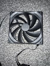 Image of NZXT F140P Non-RGB 140mm Static Pressure PC Case Fan Black