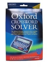 Image of Seiko Oxford ER3700 Oxford Crossword Solver Thesaurus Spellchecker Calculator