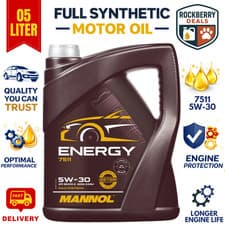 Image of 5L Mannol 7511 Energy 5W-30 A3/B4 Fully Synthetic Engine Oil - 5 Litres