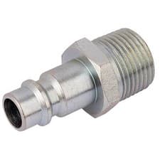 Image of Draper PCL Euro Male Nut Air Line Coupling Adaptor BSP Male Thread 3/8" BSP