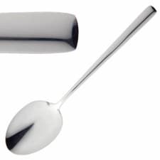 Image of Pack of 12 Olympia Ana Dessert Spoon Stainless Steel