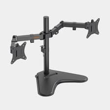 Image of Vonhaus Dual Monitor Mount 17"-32" with Stand Phone Slot