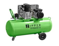 Image of Zipper 200ltr Air compressor COM200-10 10 bar - 3hp Belt Driven Motor