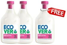 Image of Ecover Fabric Softener Conditioner Apple Blossom Almond 750ml BUY 2 Get 1 FREE