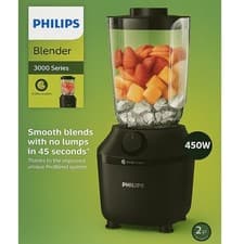 Image of Philips Blender 3000 Series, ProBlend System, 1.9L Maximum Capacity, 1L. Used.