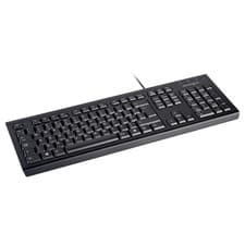 Image of Kensington KB100 EQ Wired Keyboard QWERTY Compatible with Windows & MacOs Black.