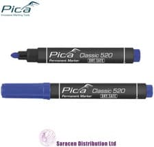 Image of PICA CLASSIC PERMANENT MARKER PEN, BLUE - 520-41
