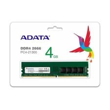 Image of Adata 4GB DDR4 Memory Module 2666 MHz DIMM (AD4U26664G19-SGN)