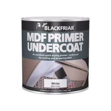 Image of Blackfriar BKFMDFP1L Quick Drying MDF Acrylic Primer Undercoat 1 Litre Professio