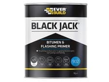 Image of Everbuild Sika Black Jack® 902 Bitumen & Flashing Primer 1 litre