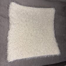 Image of Beige Fluffy Scarf