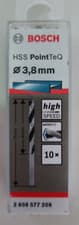 Image of Bosch Hss Twist Drill Bit PointTeQ 3.8mm (1 Pack Of 10) 2608577206