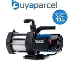 Image of Draper 98922 230V Multi Stage Surface Mounted Water Pump, 90L/min, 1100W