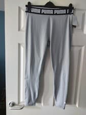 Image of Puma Train High Waist Leggings, Griffin Heather, Large
