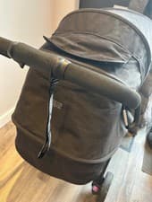 Image of Black mamas and papas armadillo stroller