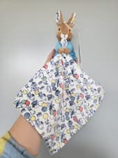 Image of M&S Peter Rabbit Beatrix Potter Baby Comforter Blanket. Brand New With Tags
