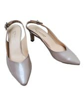Image of Peter Kaiser Medana Patent Leather Sling Back Court Shoes. Size 5.5 RRP £150