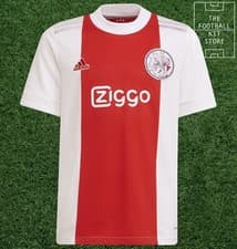 Image of Ajax Home Football Shirt - Youth - Official Adidas - Black Friday Sale