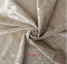 Image of Florence Diamond Fabric Upholstered Bed Silver Crushed Velvet 4'6 Double 5FT