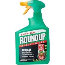 Image of Roundup Tough RTU Weedkiller 1.2L Ready to Use Spray Kills Weeds and Roots