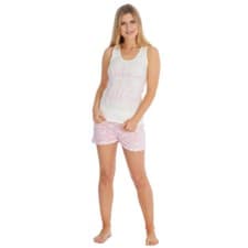 Image of NEW Ladies Cotton Forever Dreaming 'Wake up on the Wild Side' Shortie Pyjamas