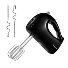 Image of Emperial Hand Mixer Electric Whisk Food Mixer For Baking 5 Speeds & Attachments