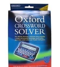 Image of Seiko Oxford ER3600 Oxford Crossword Solver Thesaurus Spellchecker Calculator