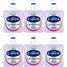 Image of Carex Antibacterial Hand Wash Sensitive 2h Protection 250ml x 6