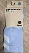 Image of Hummel Fundamental Football Socks Size 36-40 Sky Blue