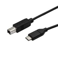 Image of StarTech.com USB C to USB B Printer Cable - 10 ft / 3m - USB C Printer Cable - U