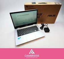 Image of Asus Chromebook 14" CX14 64GB eMMC N4500 DDR4 4GB RAM Silver Good