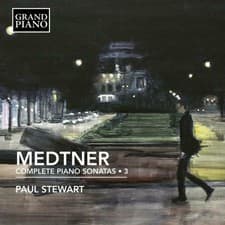 Image of GP888 Paul Stewart Nikolay Medtner: Complete Piano Sonatas, Vol. 3 CD GP888 NEW