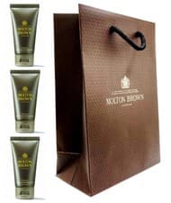 Image of Molton Brown Bushukan Bath & Shower Gel 3 x 80ml Tubes & Gift Bag - 240ml