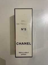 Image of CHANEL No 5 Eau de Toilette Spray, 50ml Refillable Sealed