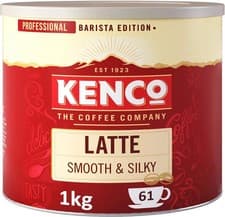 Image of Kenco Latte Instant Smooth & Silky Coffee 1kg Barista Edition Makes 61 Cups