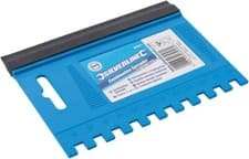 Image of TILE COMBINATION SPREADER & SQUEEGEE FOR GROUT/ADHESIVE COMB - MOSAIC TILES