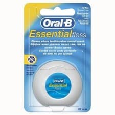 Image of Oral-B Essential Regular Dental Floss Unwaxed 50m