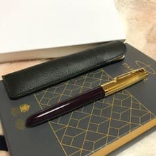 Image of New and unused PARKER Parker 51 Premium Line Fountain Pen Plum Nib F