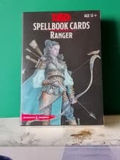 Image of Dungeons and Dragons SEALED Spellbook Cards RANGER - OOP, RARE and COMPLETE SET
