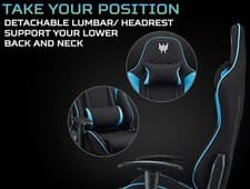 Image of Acer Predator Rift Lite gaming chair PGC110 color black/blue